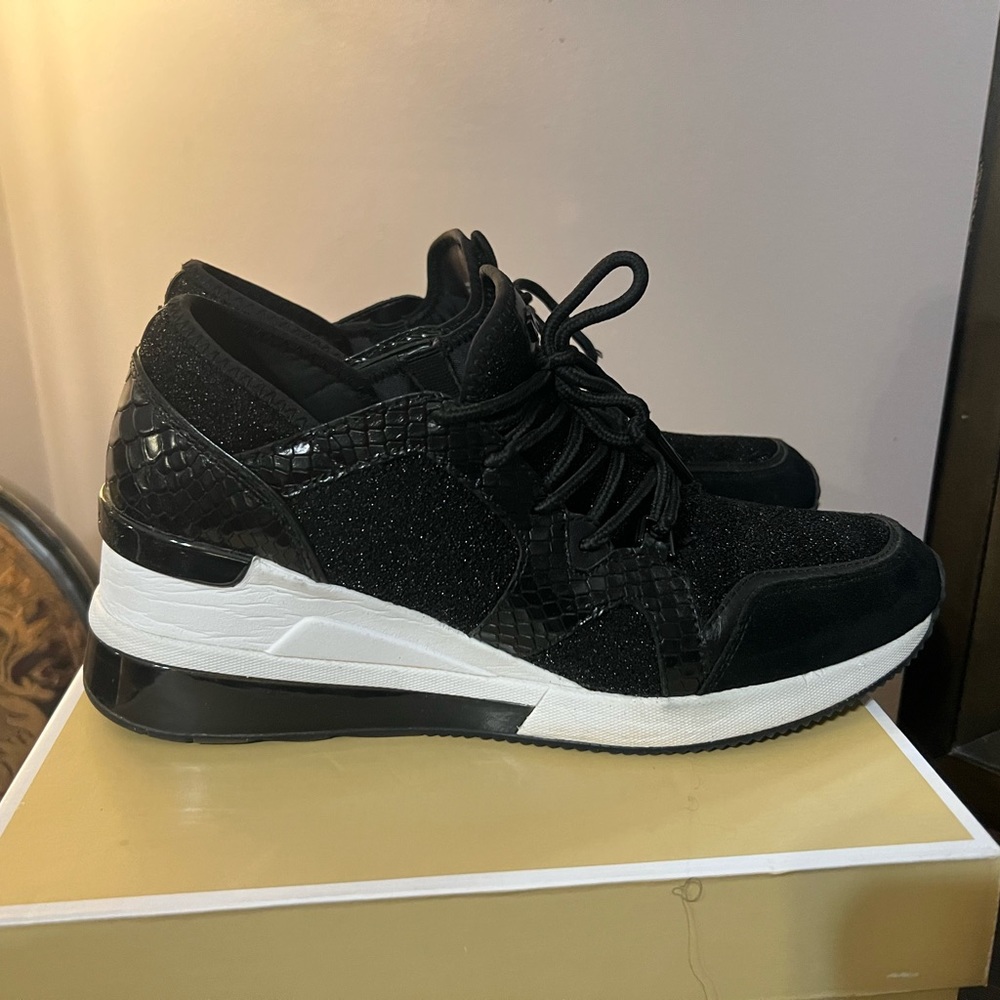 Michael Kors Wedge Sneakers - Picture 3 of 6
